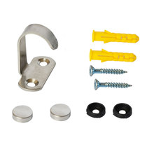 6 sets of ceiling hooks Stainless steel hook single hook Cabinet ceiling fan hook Ceiling hanging orchid potted lantern hook