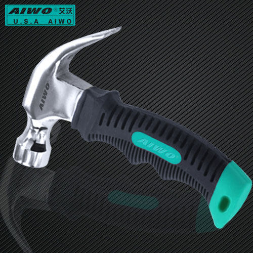 Mini hammer with short handle for carpentry hammer for rust - proof non-mark nail