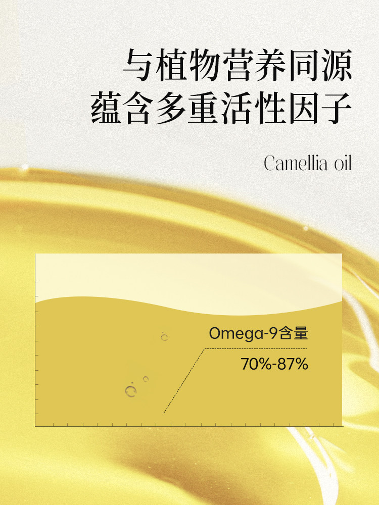 Shengmai Organic Camellia Seed Oil 500ml*5 Authentic 0 Trans Fatty Acid Family Stir-Fry Cooking Oil Stockpile Pack