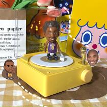 Alarm clock bluetooth audio Kobe souvenir peripheral birthday gift boy Valentines day creative gift for boyfriend