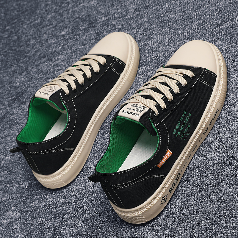 Hong Kong Tide 2023 Summer Breakfast Shoes for Men's Korean Fashion Shoes