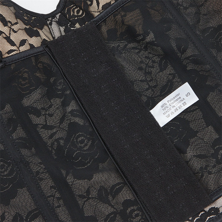 Кружевное нижнее белье, сексуальное корректирующее белье, тонкий корсет, поддерживающий жилет на все тело, эффект подтяжки, в обтяжку heydeary 