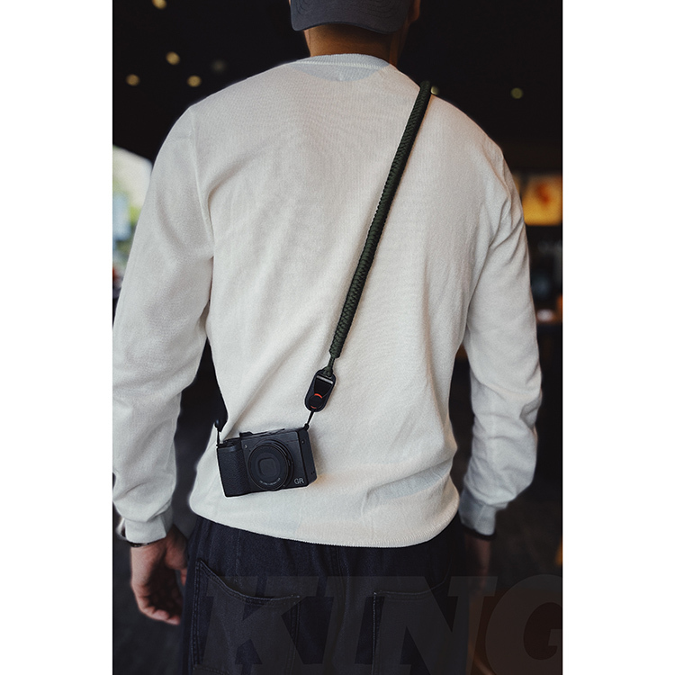[in Stock] Camera Strap Universal Quick-Release Buckle Braided Rope Style Retro for Fujifilm Sony Gr3 Canon Neck Strap