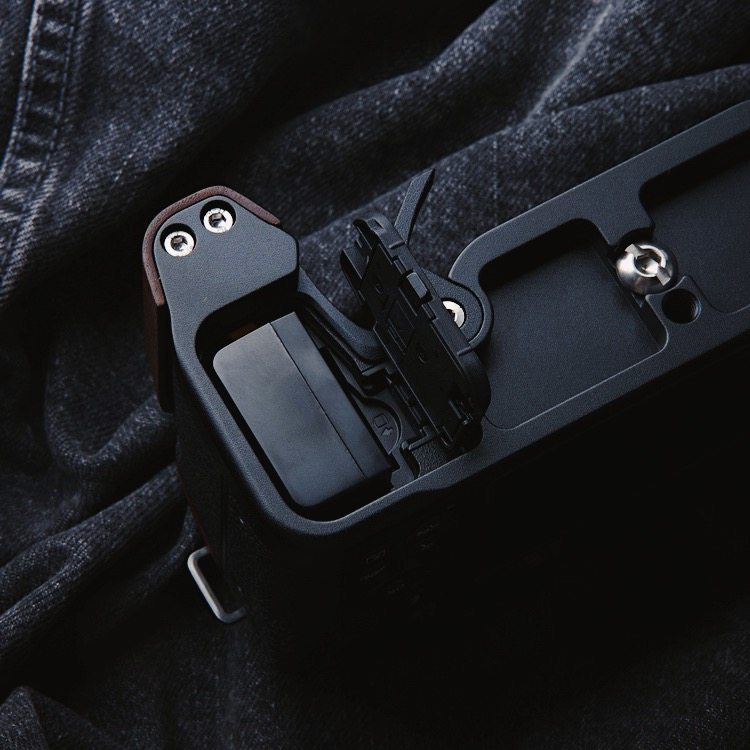 wood Pro L Type Bracket Vertical Quick Release Plate Grip Metal