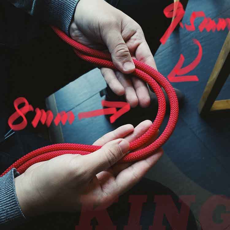 (King original) climbing rope camera braces leather cover diameter 9 5 length 1 m suitable for Fuji-Taobao