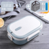hop dung com giu nhiet Hộp cơm trưa cách nhiệt bằng thép không gỉ 304 trường tiểu học có nắp hộp ăn trưa đơn giản thành 1 nhân viên văn phòng xách tay có nắp chống vảy - Hộp cơm điện sưởi ấm hộp cơm hâm nóng lock and lock Hộp cơm điện sưởi ấm