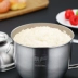 Hộp đựng thức ăn bằng thép không gỉ, cơm trưa, bát cơm, dung tích lớn, có nắp, ngăn sinh viên đựng thức ăn nhanh - Hộp cơm điện sưởi ấm