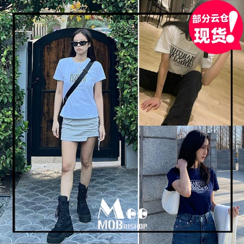 Дженни Тот же Ноз -Корейский Дизайнер 22 Ся Марите Франсуа Гирбо Свободный Т -Форбат