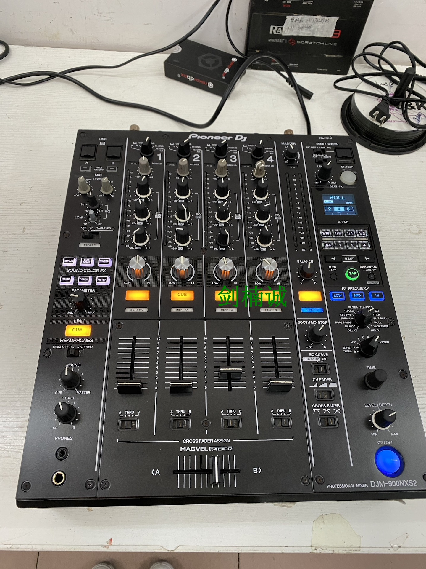 pionner spearhead DJM-900NXS2 900 three-generation upgraded version Professional DJ remix table with acoustic card spot