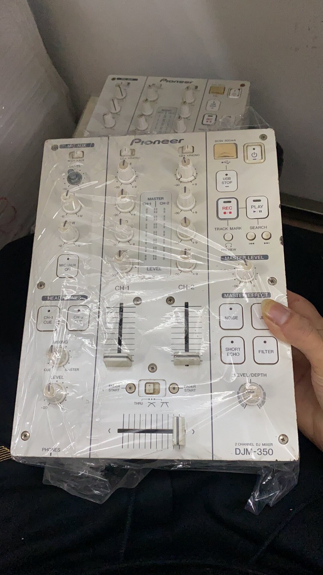 pionner pioneer DJM-350 remix desk DJDJ controller dual channel effect mixer mixer