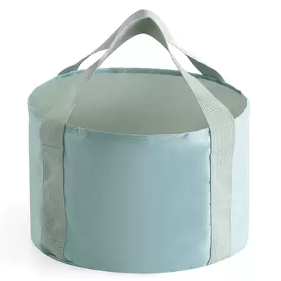 Travel folding water basin Portable portable foldable washbasin Outdoor travel foot soak bucket Laundry water large