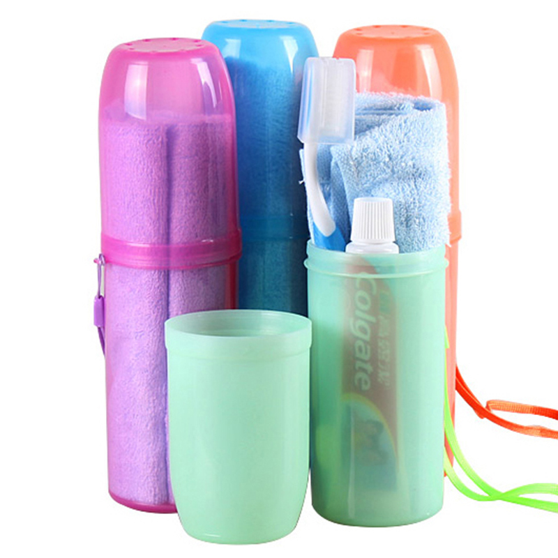 Travel Wash Cup Portable Dental Kit Brush Cup Outdoor Supplies Toothbrush Toothpaste Towel Logo printable