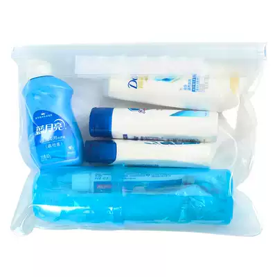 Travel kit Aircraft aviation toiletries storage bag Sealed waterproof business travel toiletries cleaning supplies set bag