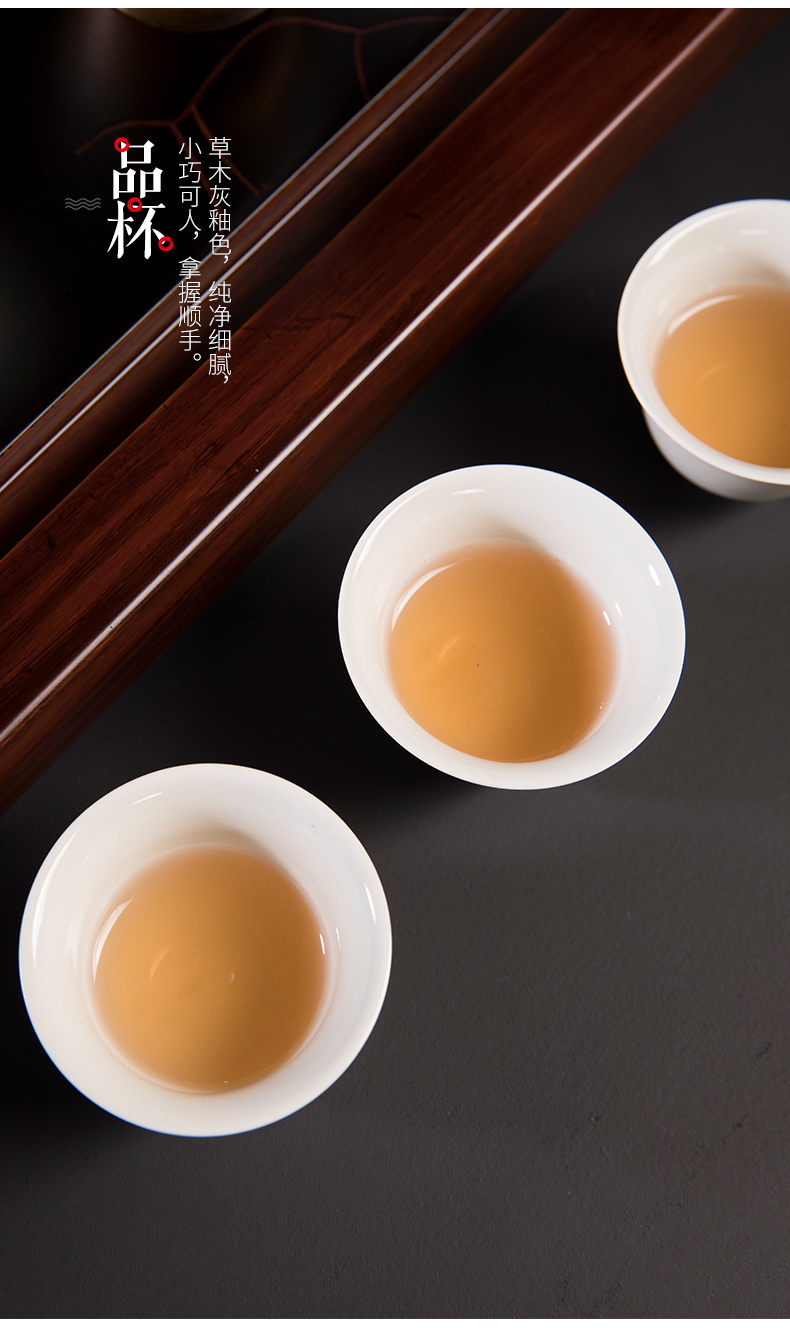Travel tureen tea tea set suit portable package crack glass ceramic is suing tourism kung fu tea set a complete set of 4 people