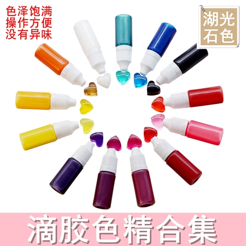 Эпоксидная смола из натурального камня ручной работы, клей, аксессуар, с драгоценным камнем, DIY