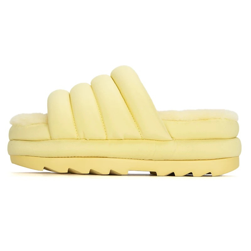 Ugg Half Slippers Winter New Platform Thick-Soled Open-Toe Casual Sandals Women's Shoes 1126377-Bpdd