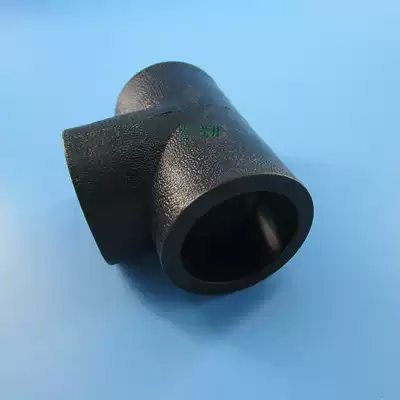 PE pipe fitting water pipe tee PE positive tee 20 25 32 4 points 6 points HDPE100 equal diameter tee