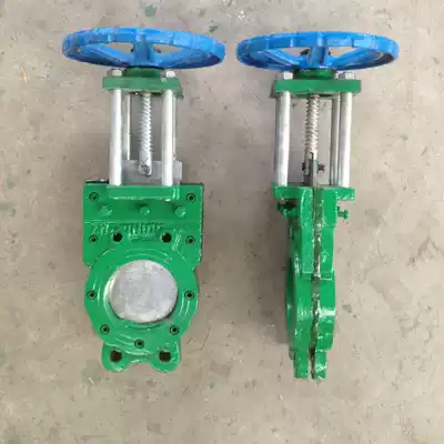 Z73X-10 wafer slurry knife valve gate valve dn40 50 65 80 100 200 250 300