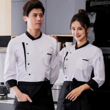 Шеф-повара Рабочая одежда для мужчин длинные и короткие рукава осень и зимние стили в летних чистых хлопковых высококачественных кухня