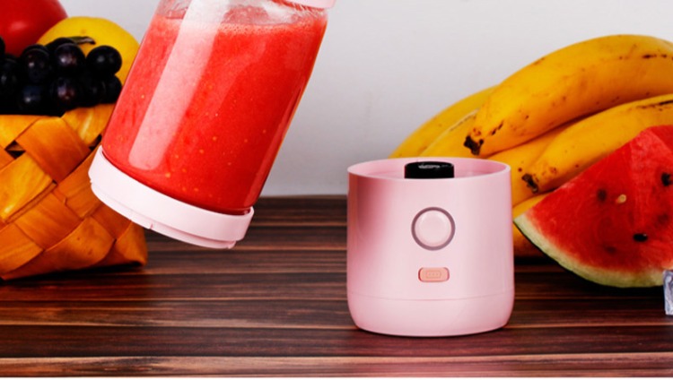 máy ép chậm savtm je35 Lắc cùng máy ép trái cây thủy tinh nhà mới mini tự động nhỏ cầm tay rau quả đa chức năng mạng đỏ máy xay sinh tố cầm tay