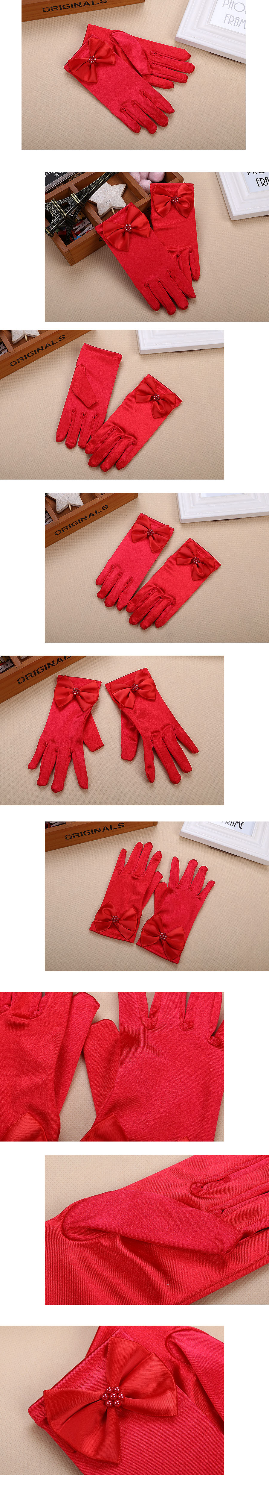 Gants pour fille en satin - Ref 2149634 Image 9