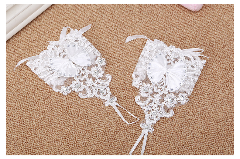 Gants pour fille en dentelle - Ref 2149661 Image 15