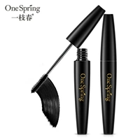 Một loại mascara uốn cong mùa xuân dài không thấm nước không nở rộ Tăng trưởng lông mi dạng lỏng dày mascara không màu