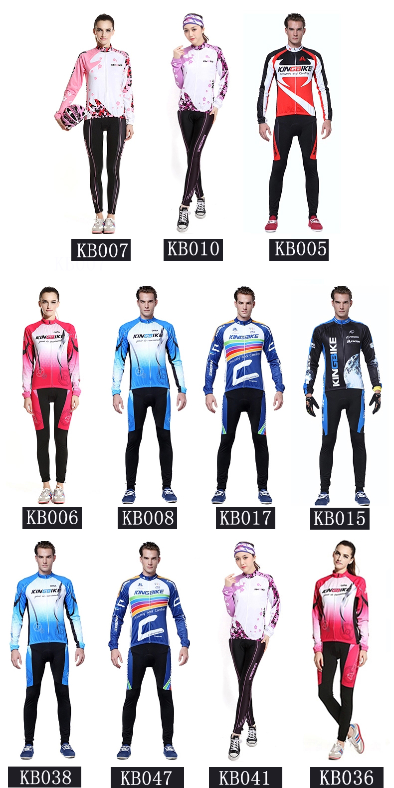 Tenue de cyclisme mixte KING BIKE - Ref 2210236 Image 19