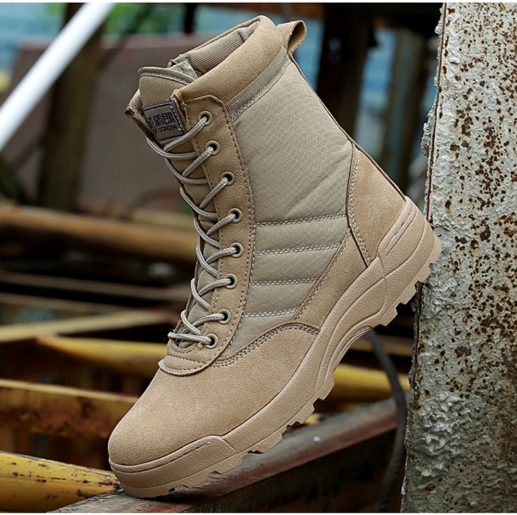 Bottes militaires en cuir - porter - Ref 1402522 Image 27