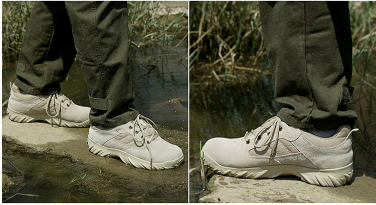 Bottes militaires pour homme - porter - Ref 1402527 Image 23