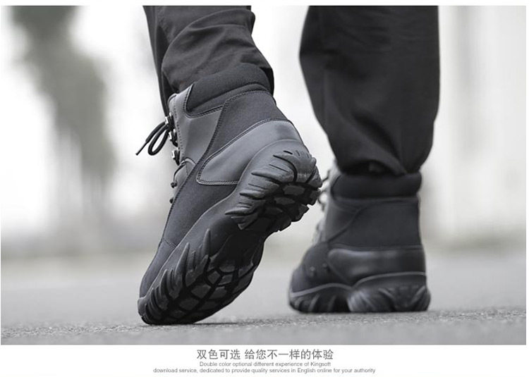 Boots militaires pour homme - porter - Ref 1402525 Image 20