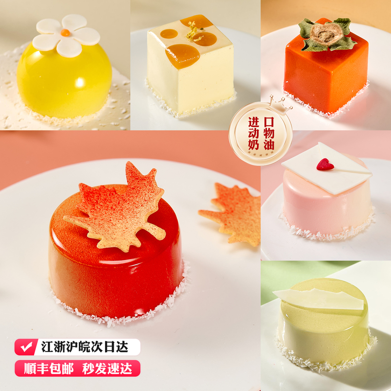 Magic Mini Pastry Frozen Cake: Rich and Creamy Mousse Dessert for Afternoon Tea Break
