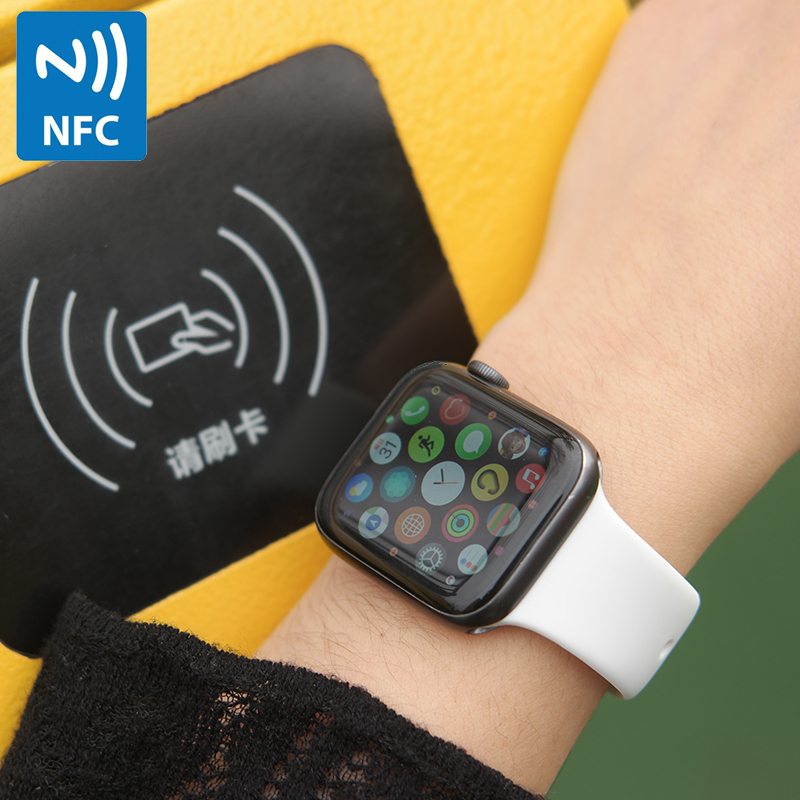 Watch Access Control Wristband Nfc Silicone Wristband Icid Card High and Low Frequency Card Easycard Elevator Campus Community Appl