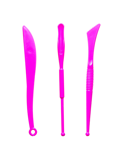 超轻粘土彩泥橡皮泥制作工具简易三件套