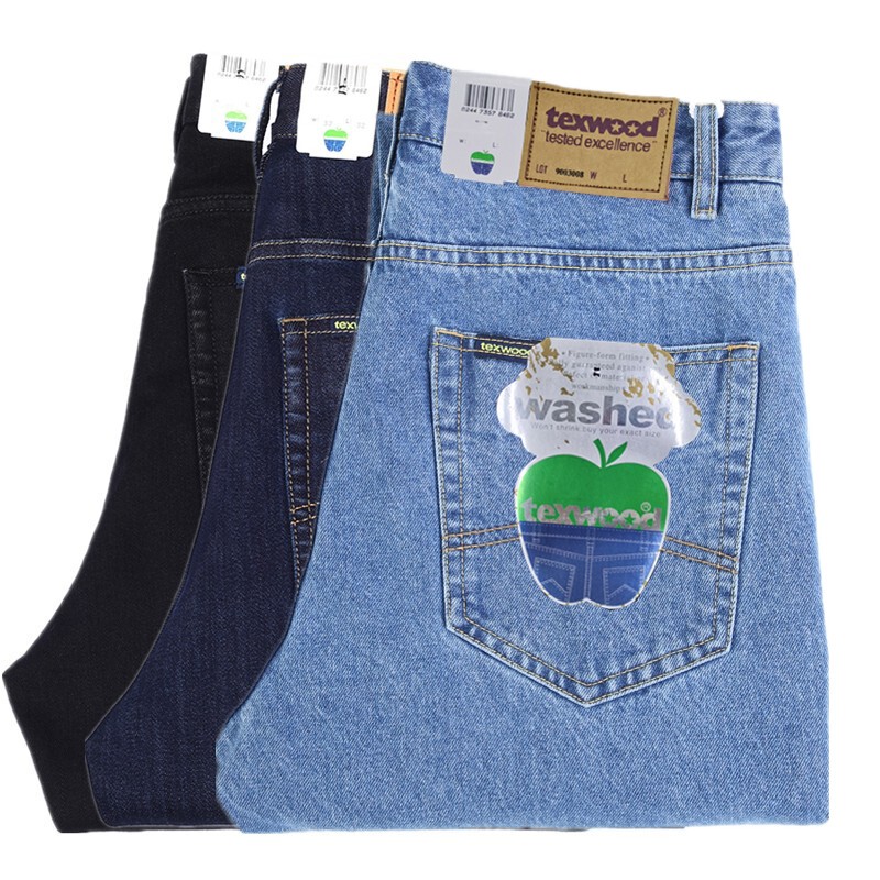 Authentic Apple Jeans, Thin Spring/Summer Men's Straight-Leg Trousers, Mid-Waist, Pure Cotton, Business Casual, Loose Men's Pants