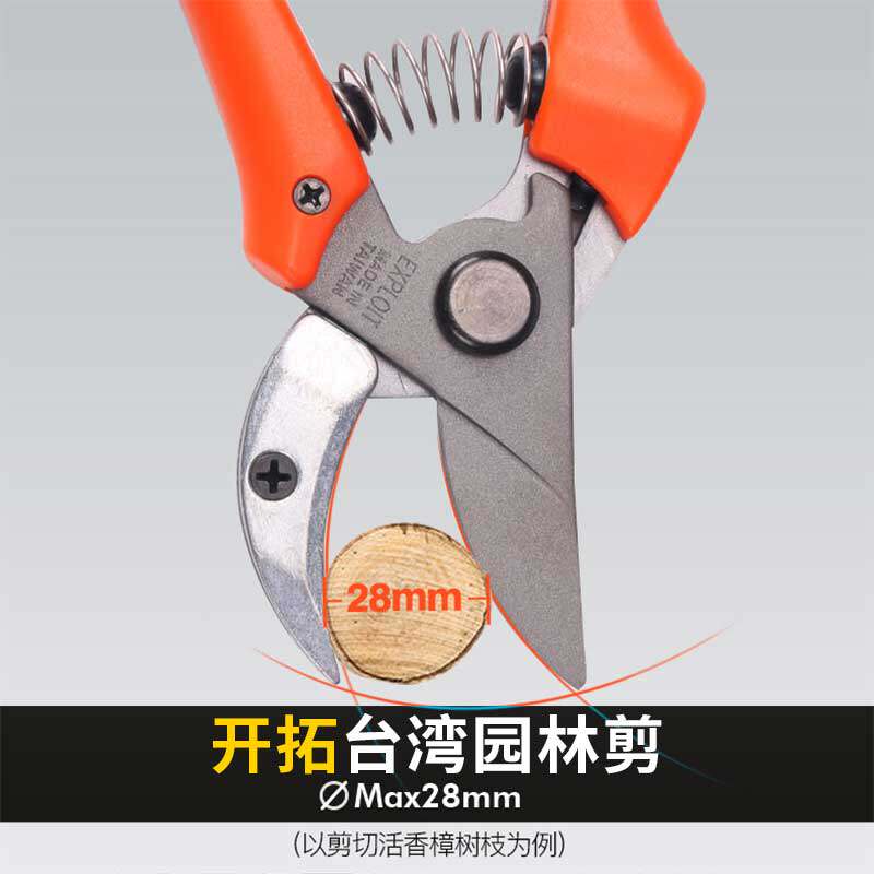 Cut Branches tree pruner Prunes Scissors Gardening garden landscaped prunes with powerful shears of powerful clippings Flowers Sheared Scissors