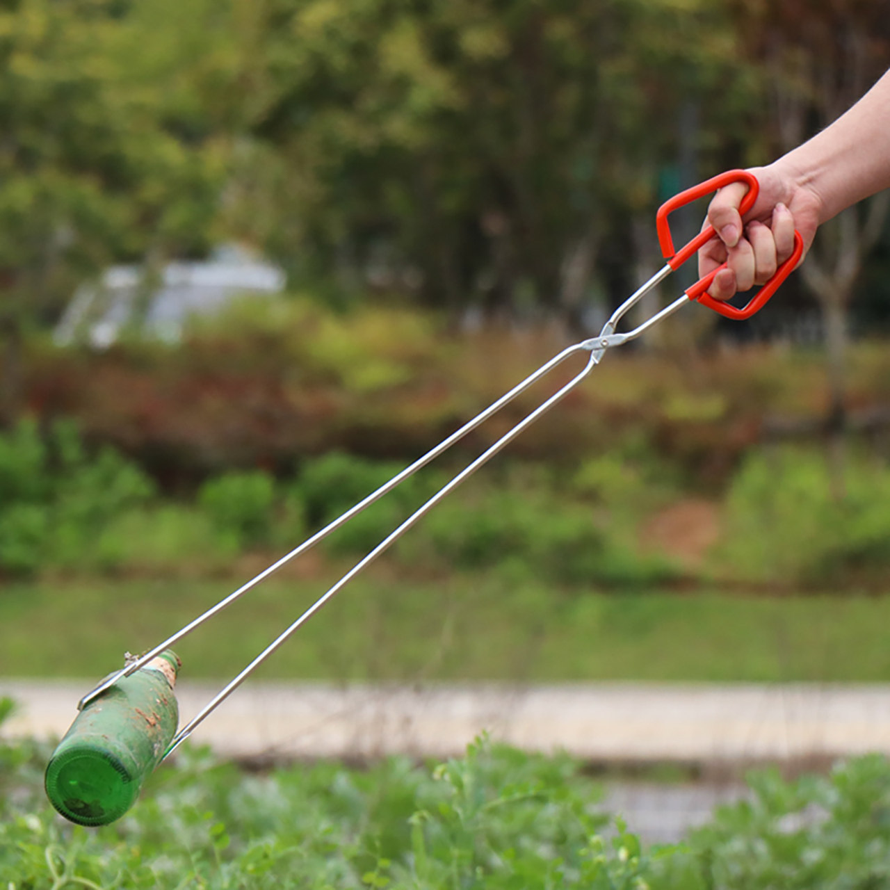 Pick up litter clips ten Things to do, pick up pick-up, sanitation and cleaning tools Barbecue Charcoal Coal Cake Fire Tongs 121920