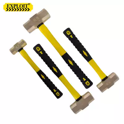 Development copper hammer copper hammer copper hammer copper hammer small copper hammer fireproof flower safety hammer 050240