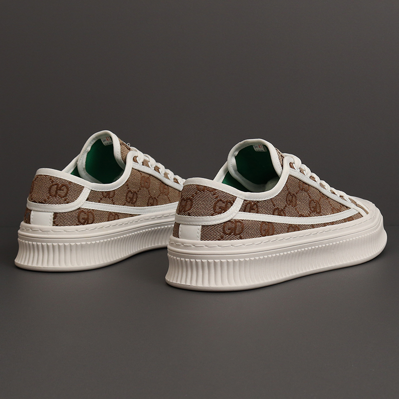 Men's Summer Breakthrough Shoes Personality printing casual shoes men's tide shoes Han edition Fashion thick soles and plate shoes