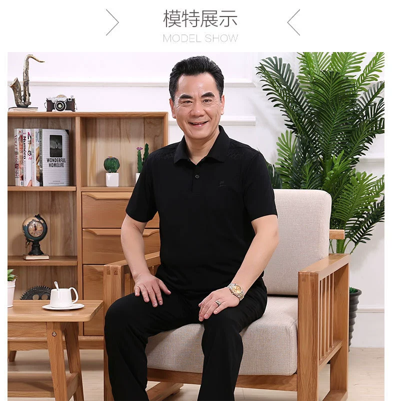 Bộ đồ thể thao nam mùa hè mỏng tay ngắn - Thể thao sau