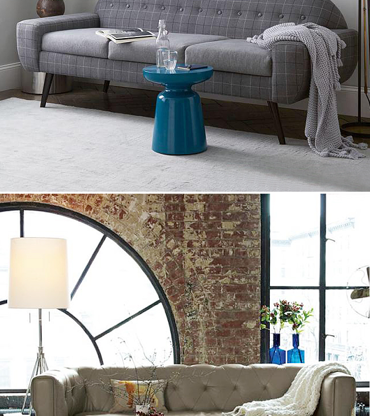 Nordic phía một vài góc một vài martini sofa bảng bên thời trang sáng tạo đồ nội thất tối giản của một vài tròn nhỏ phân bàn cà phê - Bàn trà bàn trà tròn đẹp