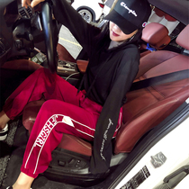 Net red sports suit womens spring and summer 2020 new style self-cultivation slim fashion temperament age reduction leisure two-piece western style