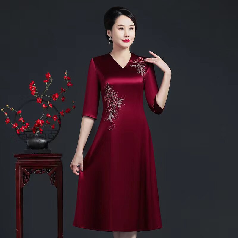 锦绣凤仪喜婆婆喜妈妈婚庆高端礼服