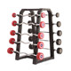 Commercial Gym Fixed Small Barbell Captain America Weightlifting Squat Straight Bar Curved Bar Pu Personal Training Studio Barbell
