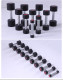 Yilu Fixed Electroplating Pure Steel Dumbbell Painted Odorless Small Dumbbell Kidsren's Arm Muscle Training Slimming Personal Training Fitness Equipment