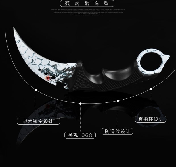 Công cụ sinh tồn dao chiến sói thợ săn hatchet hoang dã độ cứng cao lĩnh vực hoang dã lưỡi sống sót chiến tranh đặc biệt Đức ngoài trời - Công cụ Knift / công cụ đa mục đích kìm bấm đầu cos đa năng