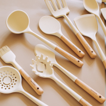 Tree Can Silicone Pan Spade Food Grade Spoon Soup Spoon Domestic Saute Vegetable Spade No Stick Pan Accessories Special Kitchenware Suit