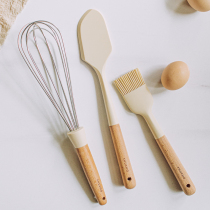 Tree Silica Gel Scraper Food Grade Silicone Gel Smear Cake Knife Baking Tool Shovel Whipped Cream Squeegee Small Silicone Knife