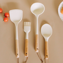 Tree Kitchenware Suit Home Silicone Pan Spade Kitchen Supplies Saute Scoop Spoon Spoon Spoon Full Scoop Spoon Cooker Soup Spoon
