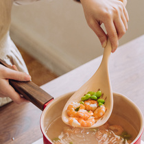 Tree can small number of silicone gel leakage spoon high temperature resistant scoop spoon Home spoonful kitchen Scoop Non Stick Pan Exclusive